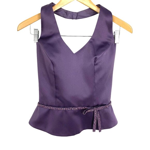 Alexia Designs 2-Piece Halter Satin 10 Mother Of Bride Groom Maxi Dress  Gown - Picture 2 of 8